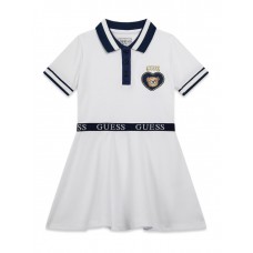 GUESS φόρεμα παιδικό K6RK14K7064-G011 λευκό